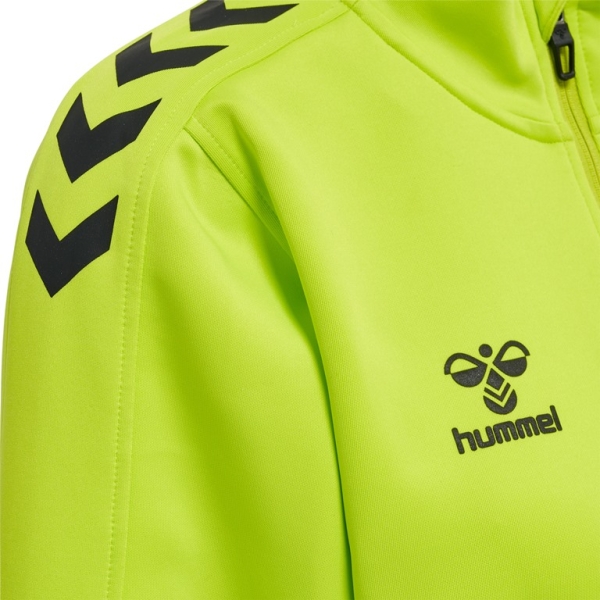 Damen Half Zip Sweat Hummel Core XK - Lime